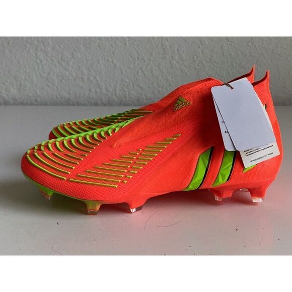 Adidas Predator Edge + FG Soccer Cleats GW1039 Firm Ground Men’s 7.5 Women’s 8.5 - Picture 7 of 13